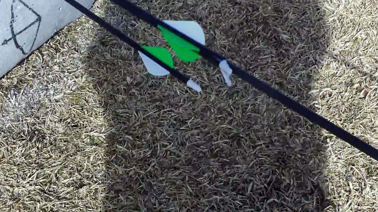 What are the odd's of this? Arrow split arrow