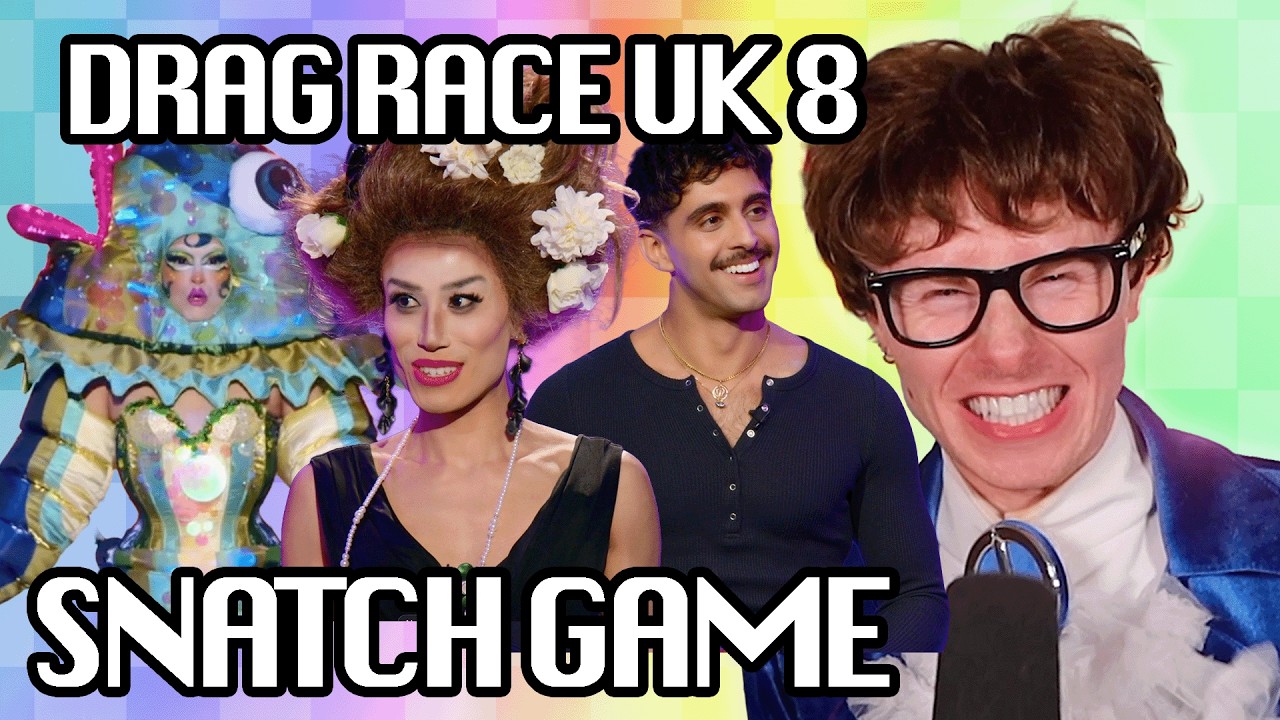 WORST SNATCH GAME? - DRAG RACE UK SEASON 8 EPISODE 3 REVIEW