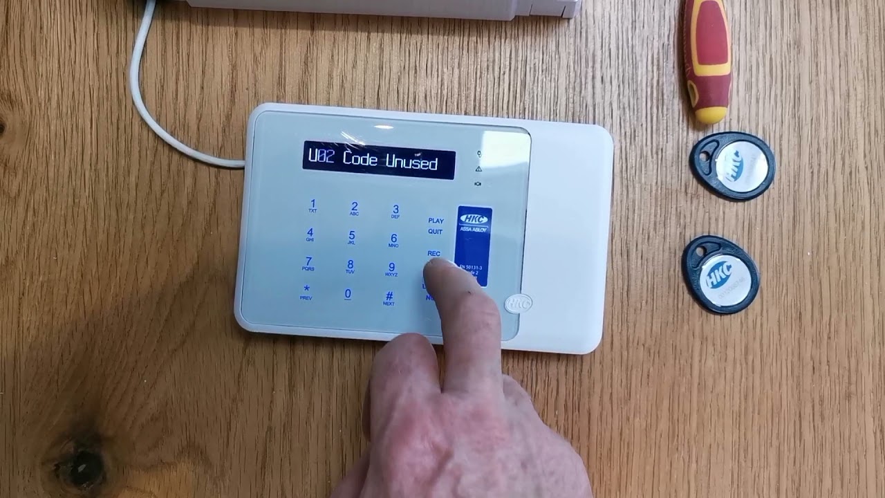 HKC alarm key tags
