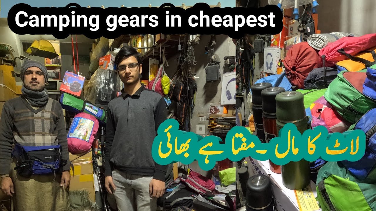 Sleeping bags in landa bazar | National Geographic Camps & Tents | Part 2