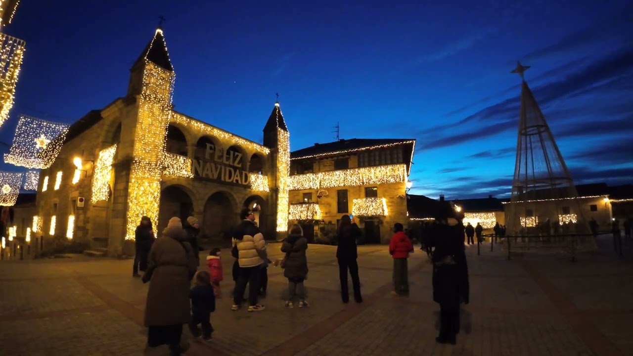 Encendido Luces Navidad - Puebla de Sanabria (1 Enero 2025)