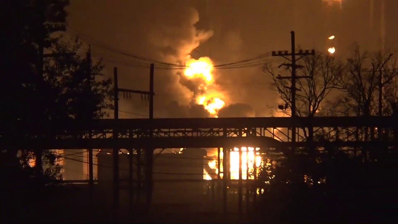 Port Neches plant continues to burn after explosion early Wednesday