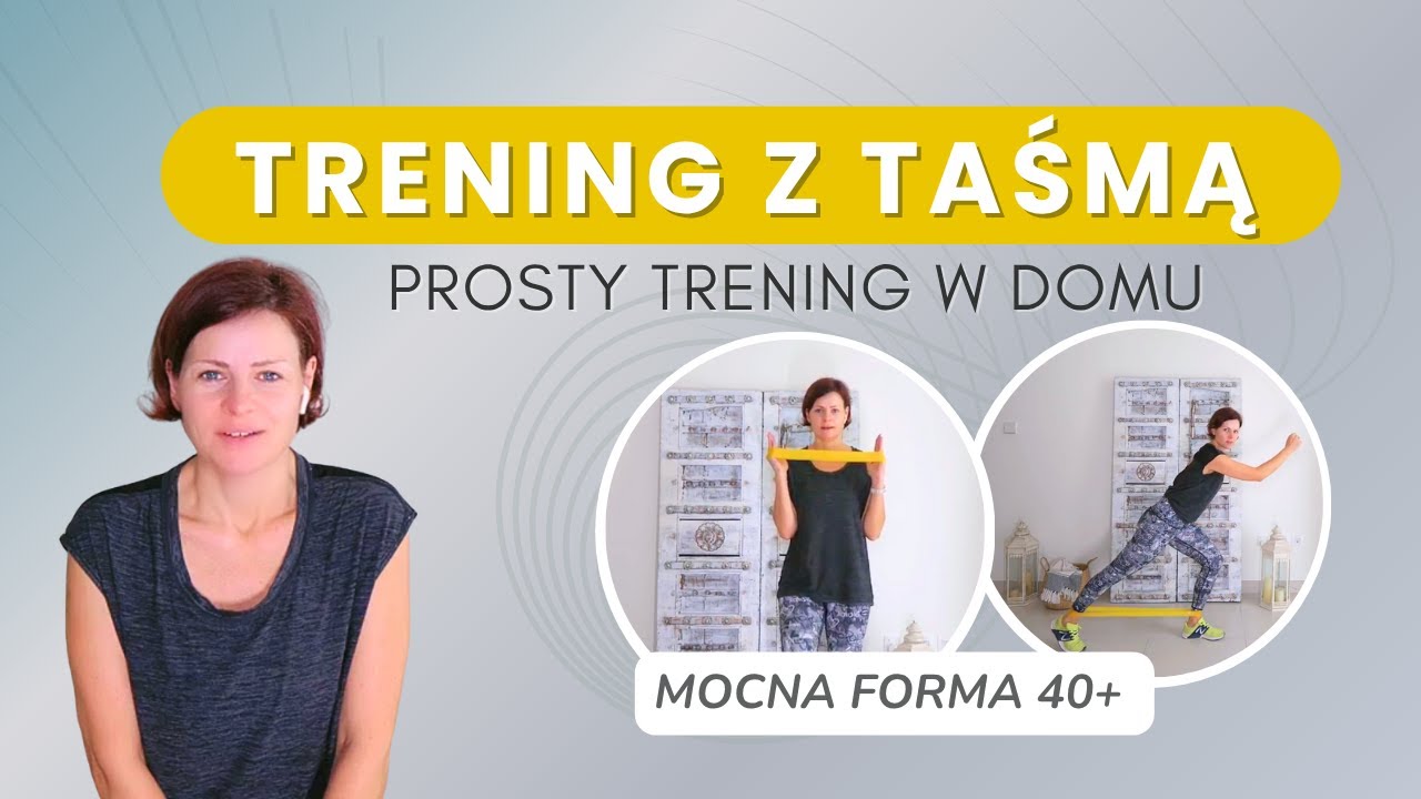 NOWA EDYCJA! Trening z Taśmą 40+ | Mocne Ramiona i Nogi w 15 Minut!