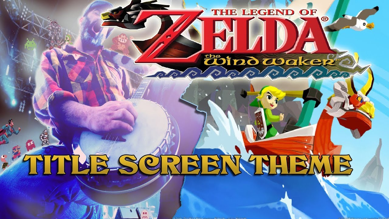 Koji Kondo - Zelda Wind Waker  - TITLE Screen by @banjoguyollie