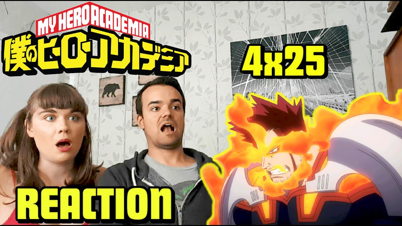 Endeavor vs High-End - My Hero Academia 4x25 Reaction