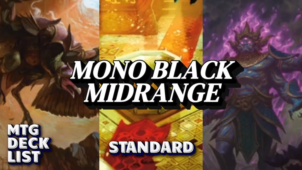 This 2 Mana Demon Is so POWERFUL! Tarkir Dragonstorm Mono Black Midrange MTG Arena