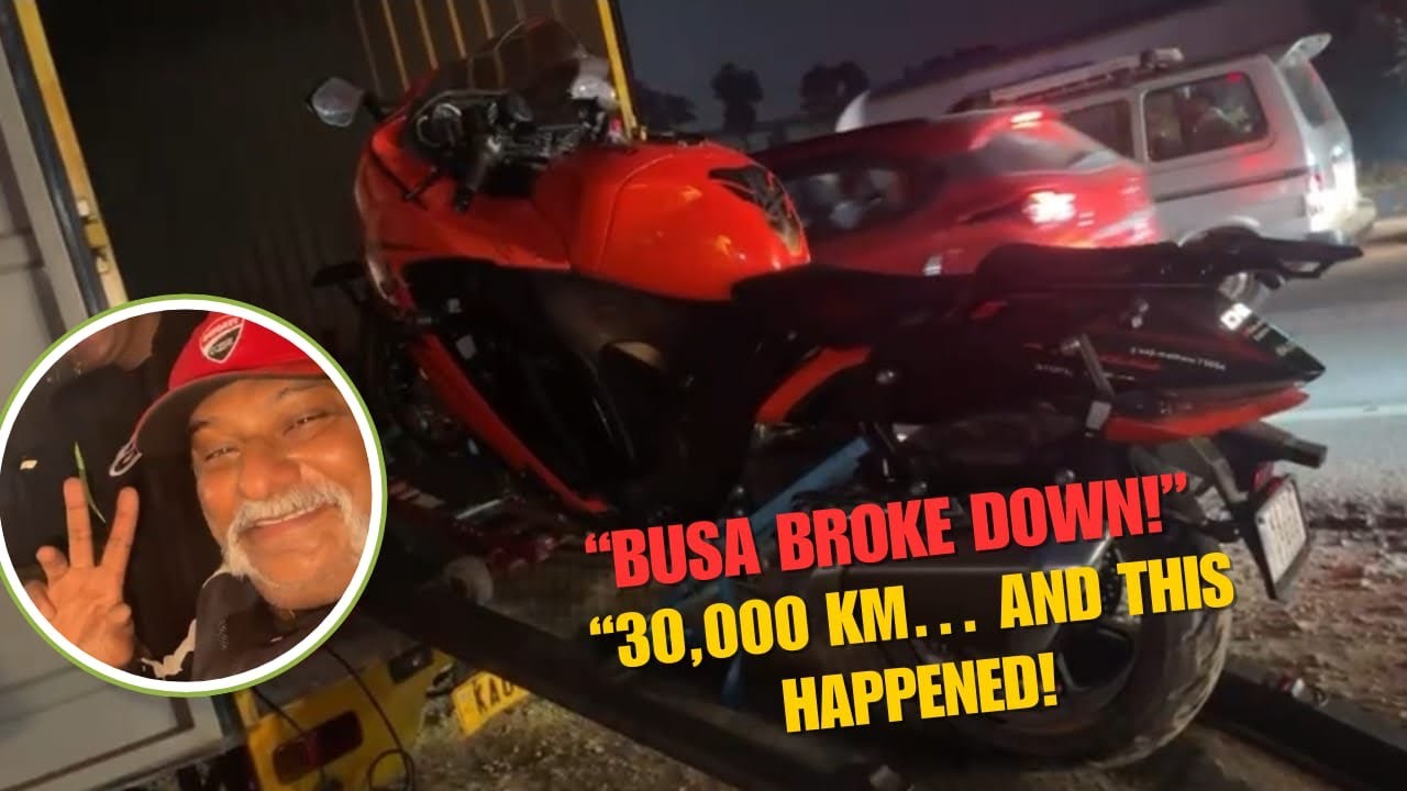 &ldquo;Hayabusa 25th Anniversary Edition Broke Down ! What Happened at 30,000 KM ?&rdquo;