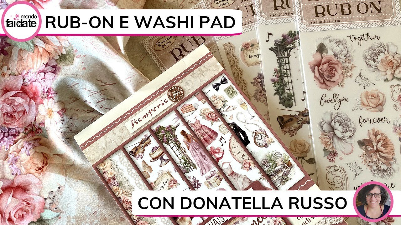Differenze tra Rub-on e Washi Pad Stamperia
