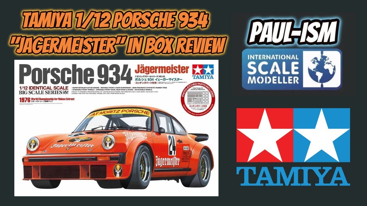 Tamiya 1/12 Porsche 934 "Jagermeister"