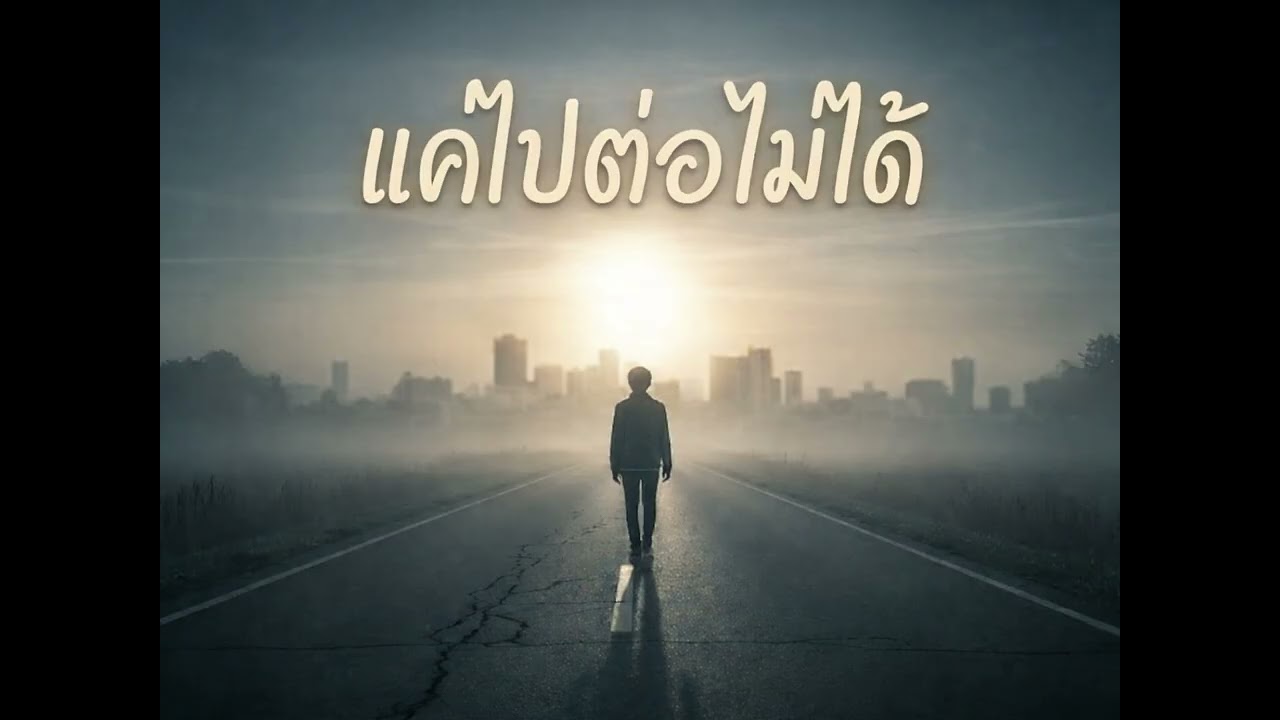 แค่ไปต่อไม่ได้  -  (Official Audio)
