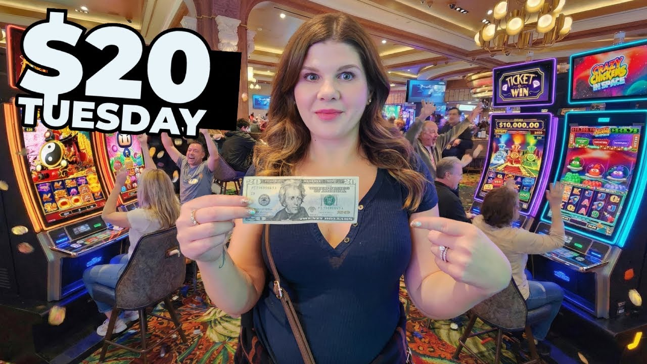 Мы опробовали стратегию с 20 долларами на НОВЕЙШИХ игровых автоматах в Лас-Вегасе!