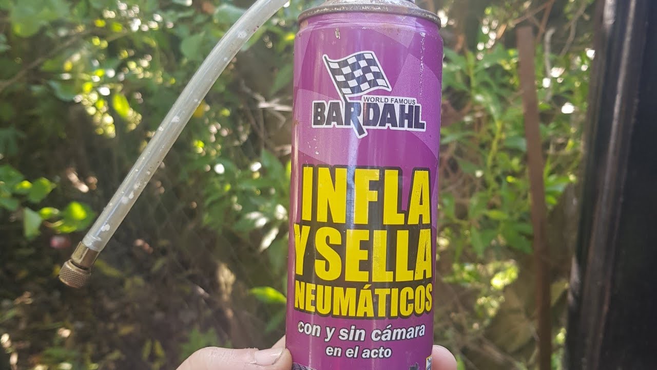 inflador y sellador en aerosol es eficiente? sirve?