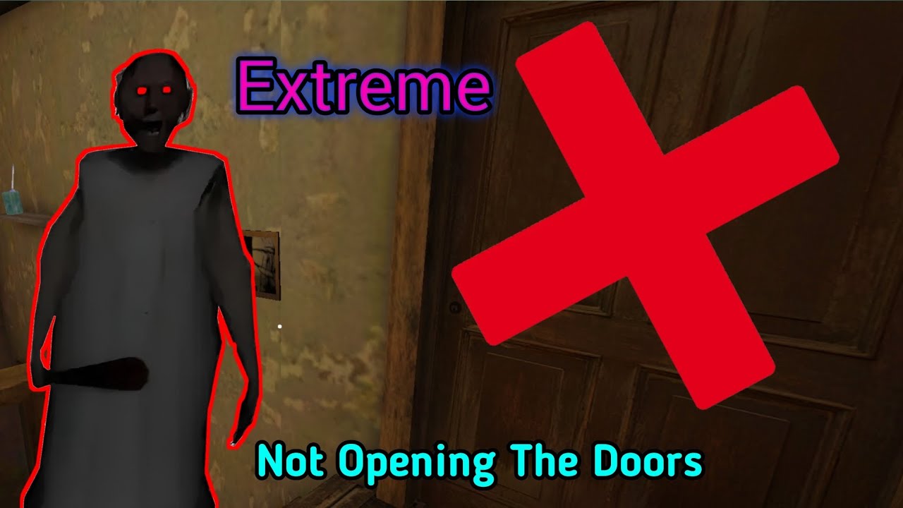 Granny 1.8.8 Without Opening The Doors In Extreme Mode, Christmas Atmosphere