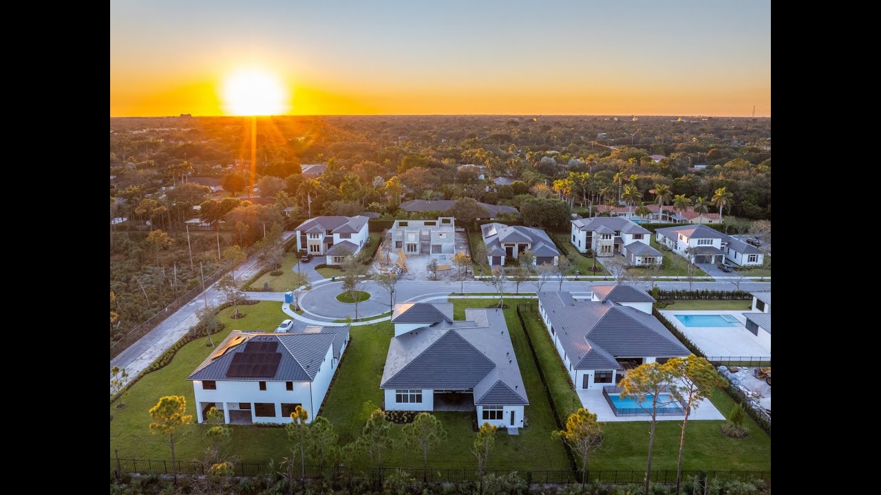 Pine Rockland Estates by CC Homes Drone Video