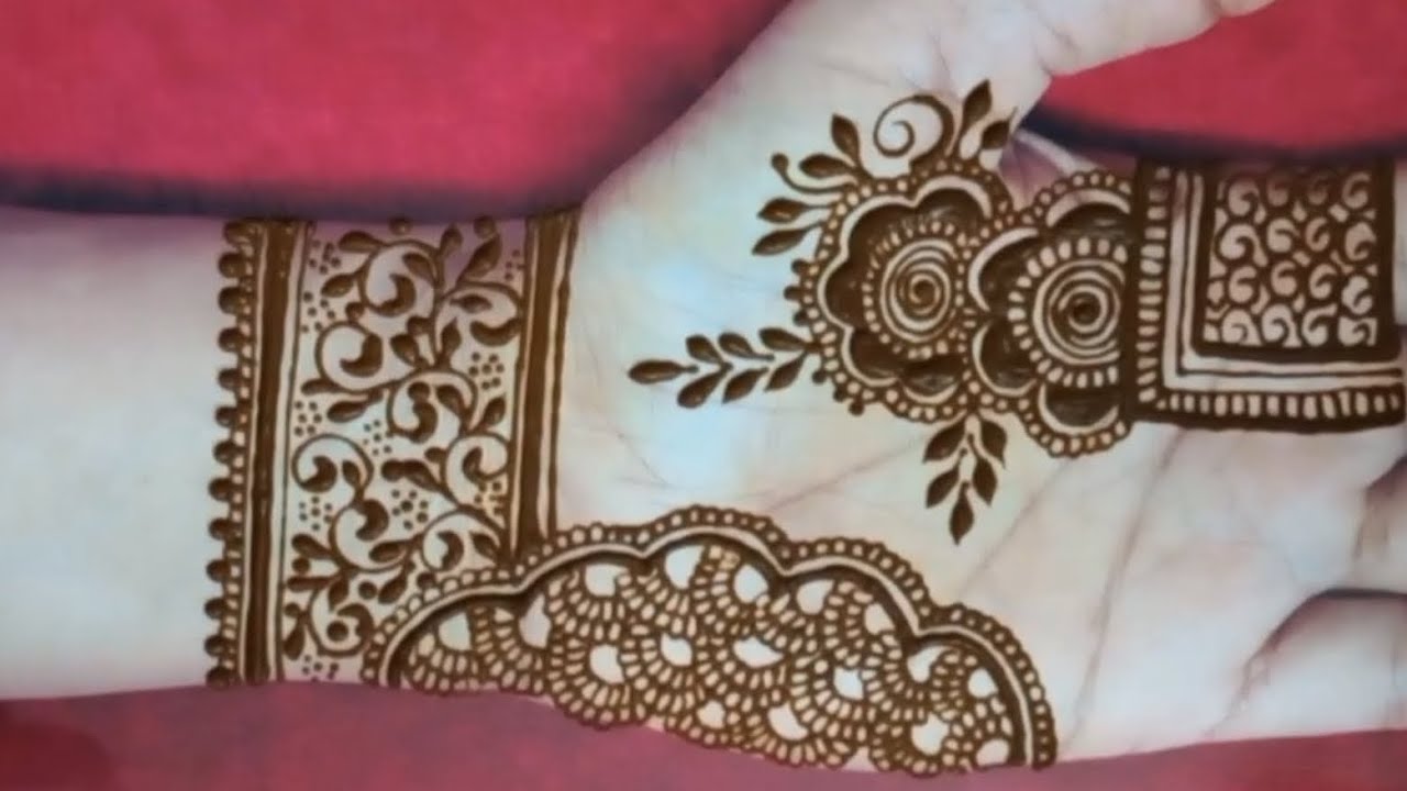 |Easy Mehndi Design For Front Hand|simple mehandi designs|mehendi ke designs|