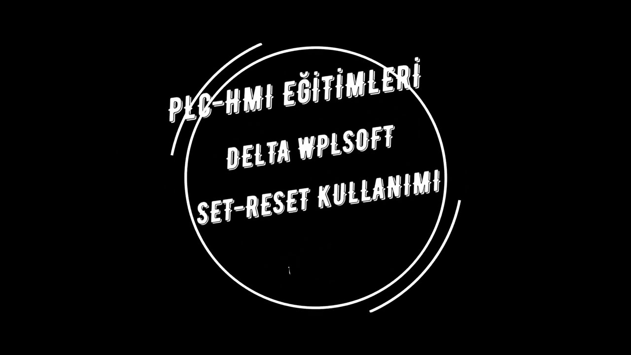 DELTA PLC UYGULAMA-2(Set Reset Kullanımı)