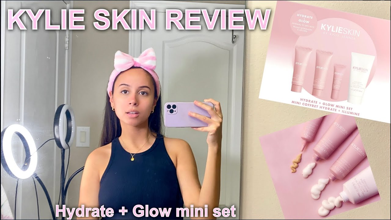 KYLIE SKIN | Hydrate + Glow Mini Skincare Set Review