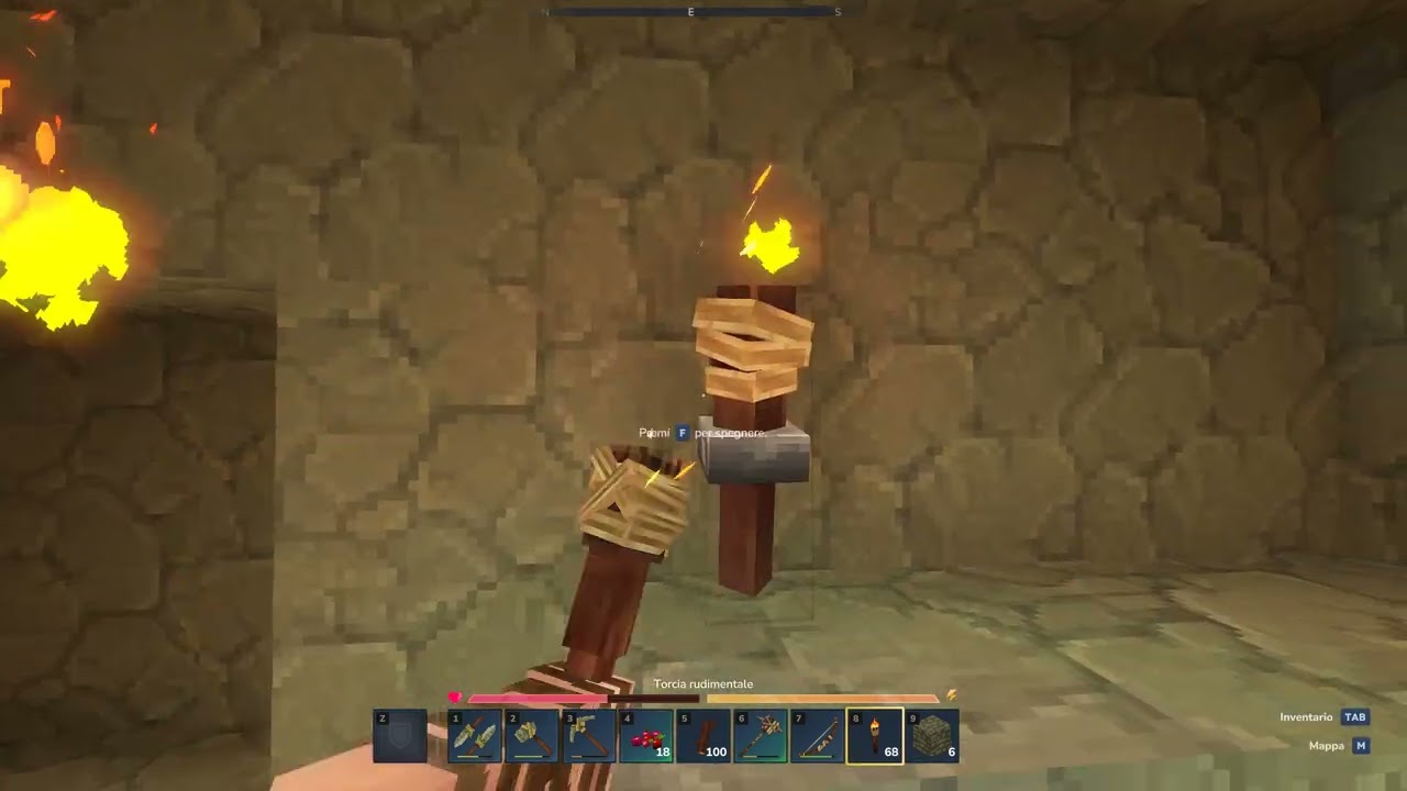 Hytale Let s Play S1 ITA EP 037 tanti paesaggi in caverna sotto la casa #hytale
