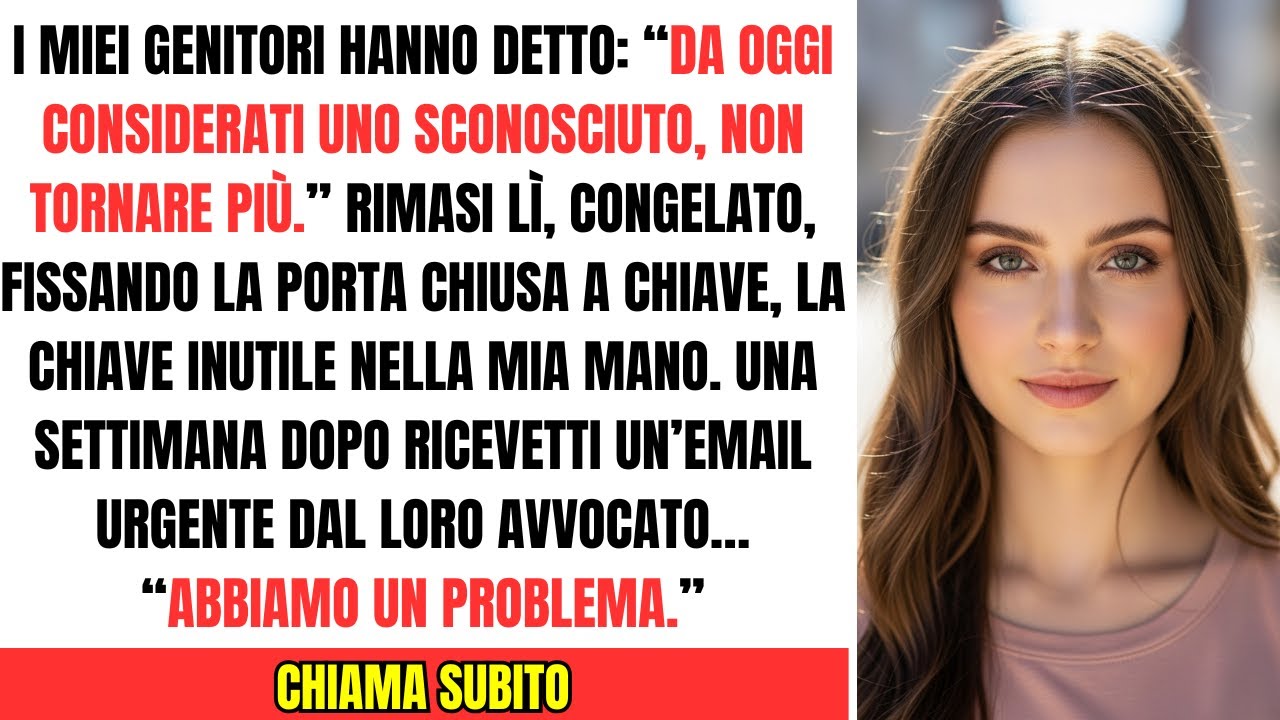 Alla cena di famiglia, i miei genitori dissero: «Sei uno sconosciuto» e mi cacciarono. Così io...