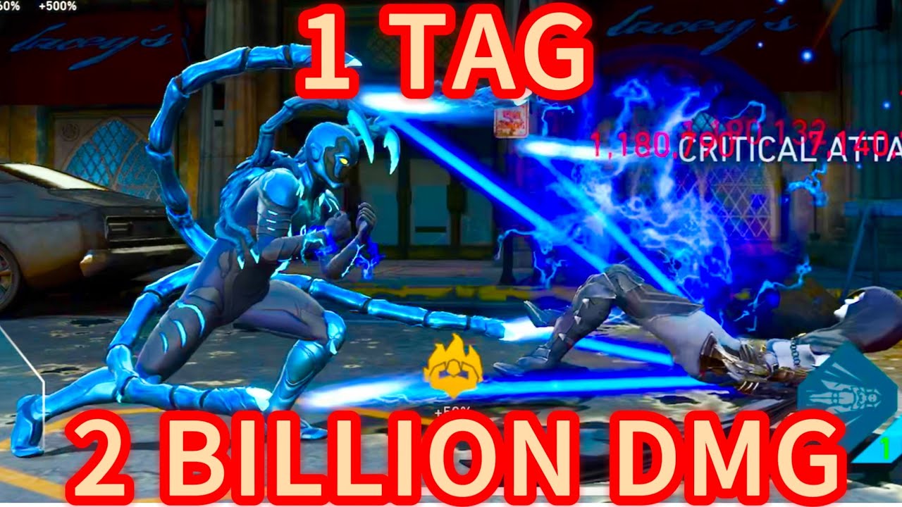 1 TAG 2 billion dmg injustice 2 mobile