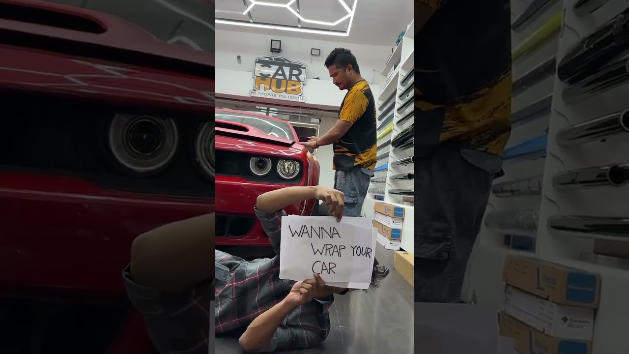 WANNA WRAP YOUR CAR ? | CAR HUB DUBAI | 