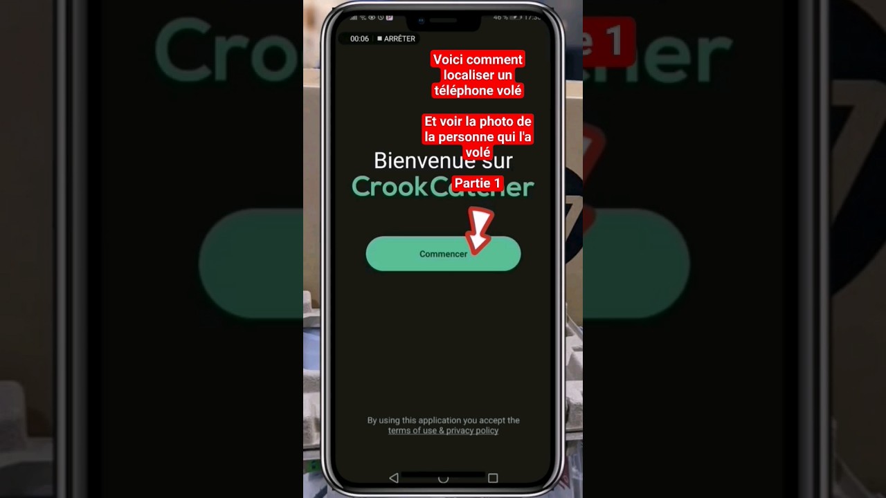 voici comment localiser un t&eacute;l&eacute;phone portable vol&eacute; et avoir la photo de la personne qui l'a vol&eacute; #te