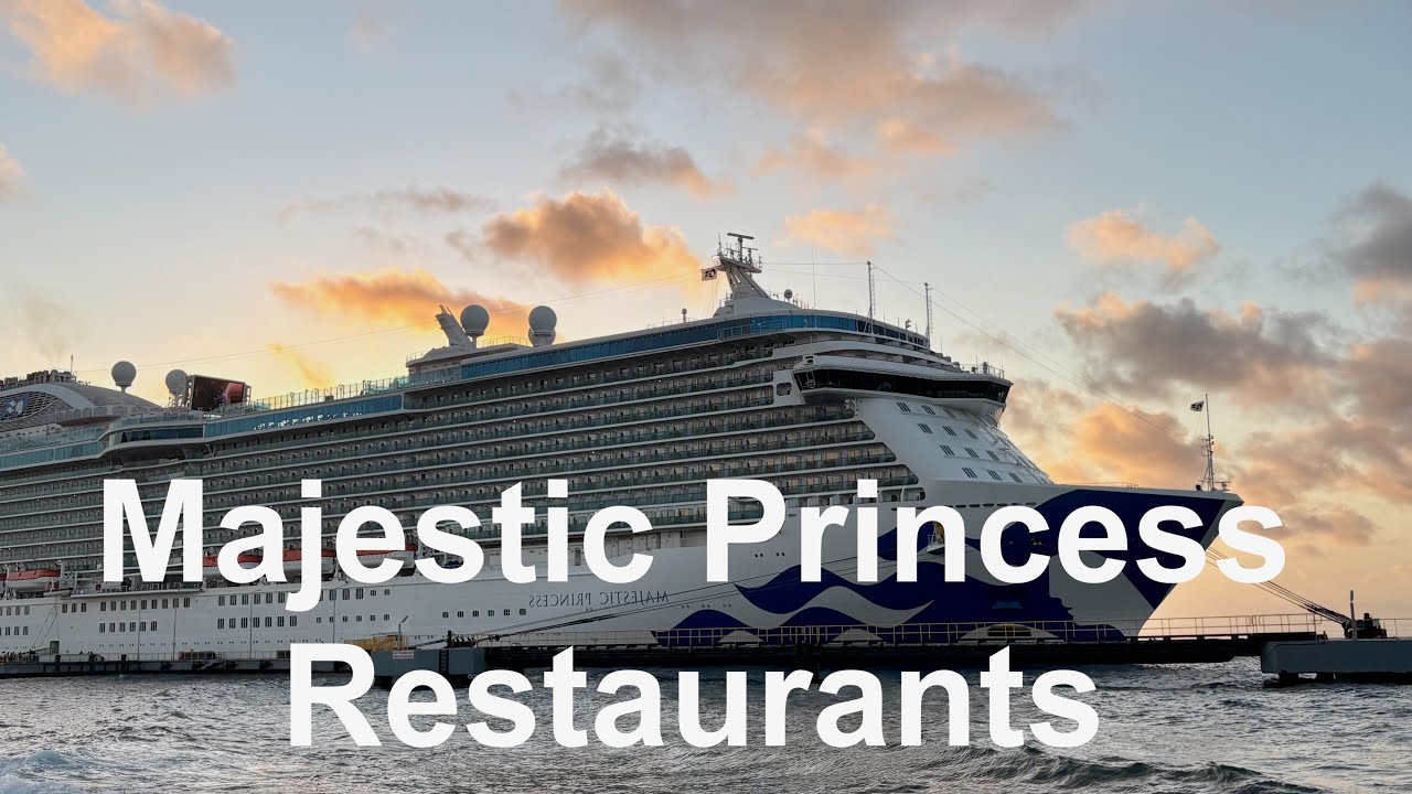Majestic Princess December 2025 - Speciality and Casual Restaurants