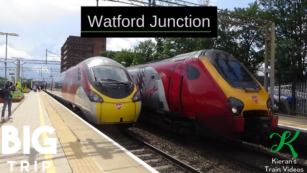 Trains at Watford Junction, WCML - 20/7/19