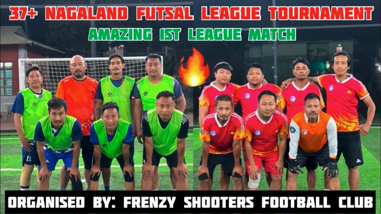 Naga Pioneers fc 🆚 Nizams fc || Amazing Futsal 1st league match || 37+ Futsal League Tournament 🏟️ 