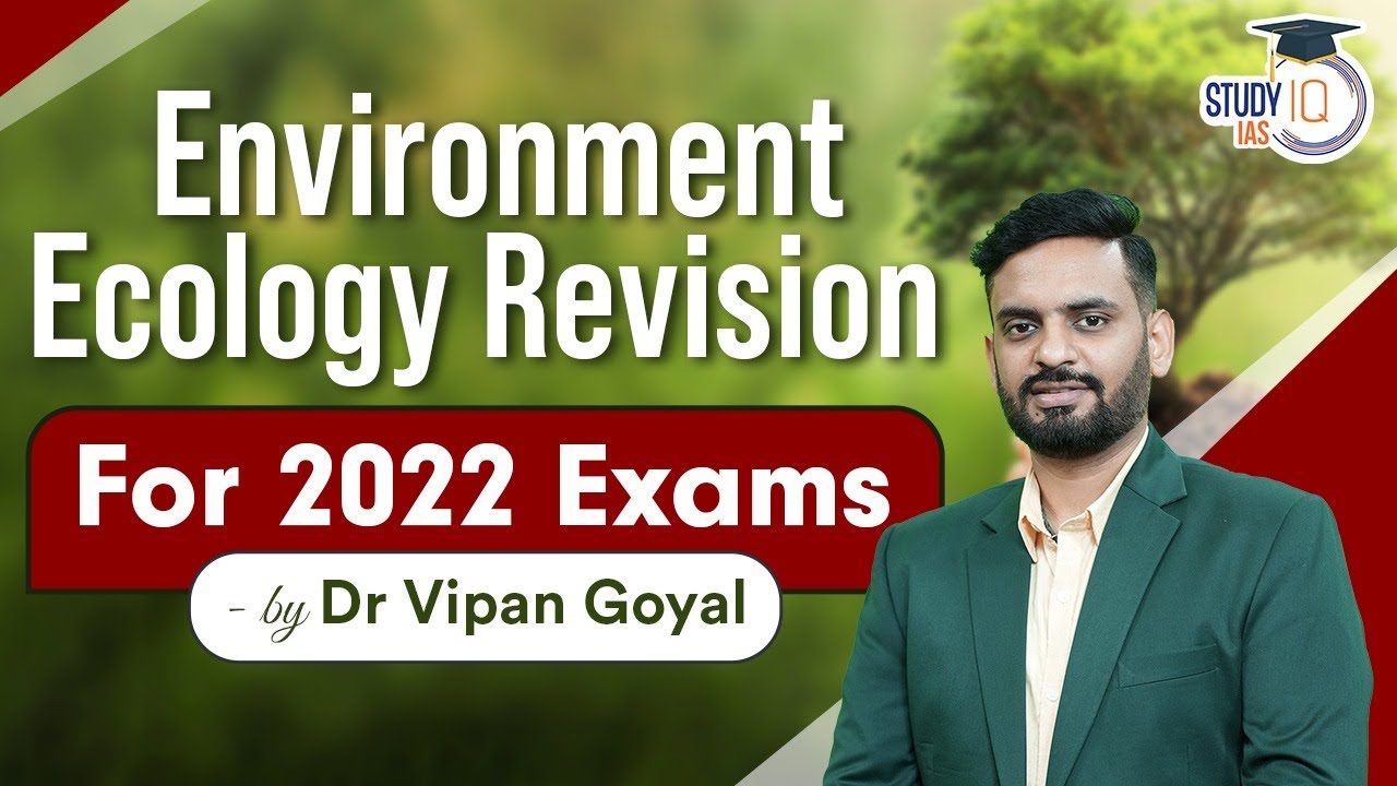 Environment Ecology MCQs l Revision Class l Ecology mcqs by Dr Vipan Goyal l Study IQ