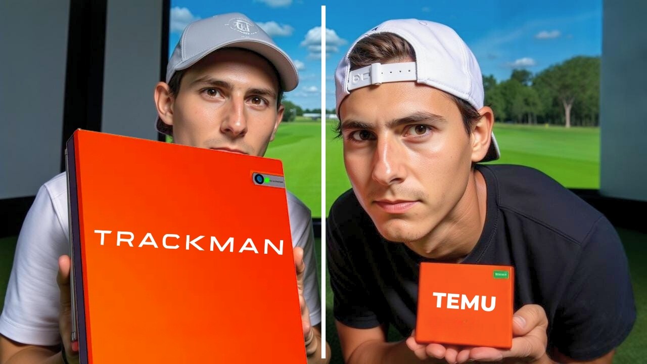 $200 Temu Golf Simulator VS. Trackman($25,000)