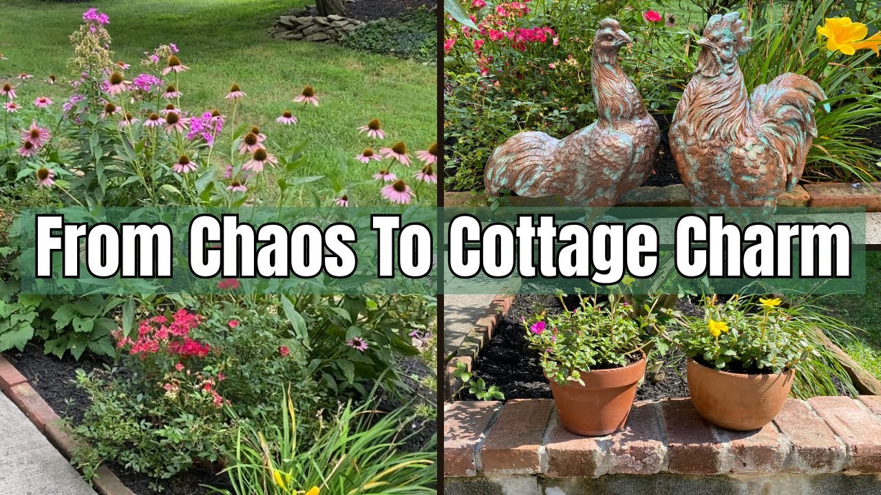 AMAZING Transformation | Weed Infested COTTAGE GARDEN Border Makeover