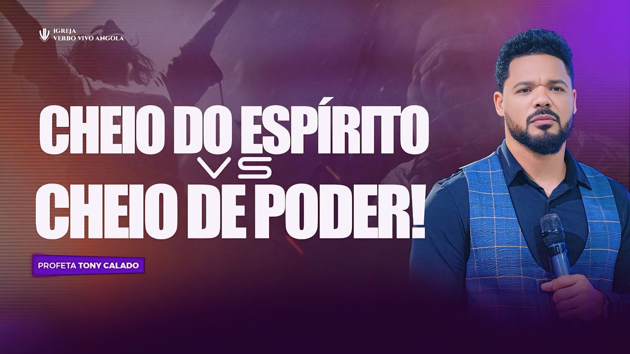 Cheio Do Espírito vs Cheio De Poder! | Tony Calado