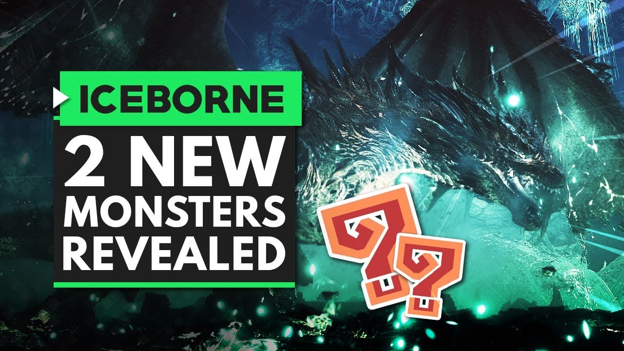 Monster Hunter World Iceborne | 2 NEW MONSTERS Revealed! Stygian Zinogre & Mystery Dragon