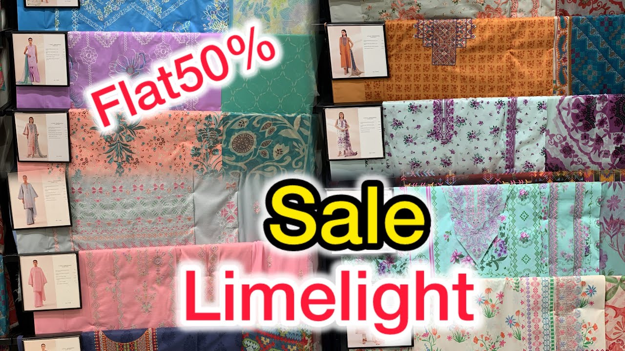 Limelight Embroidered collection 2025#limelight #fabricview