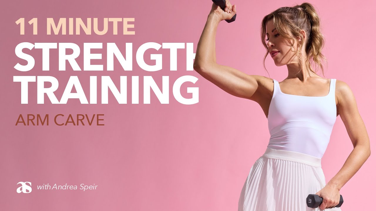 10-Minute Upper Body & Arm Strength Workout with Dumbbells | Sculpt + Tone with Andrea Speir