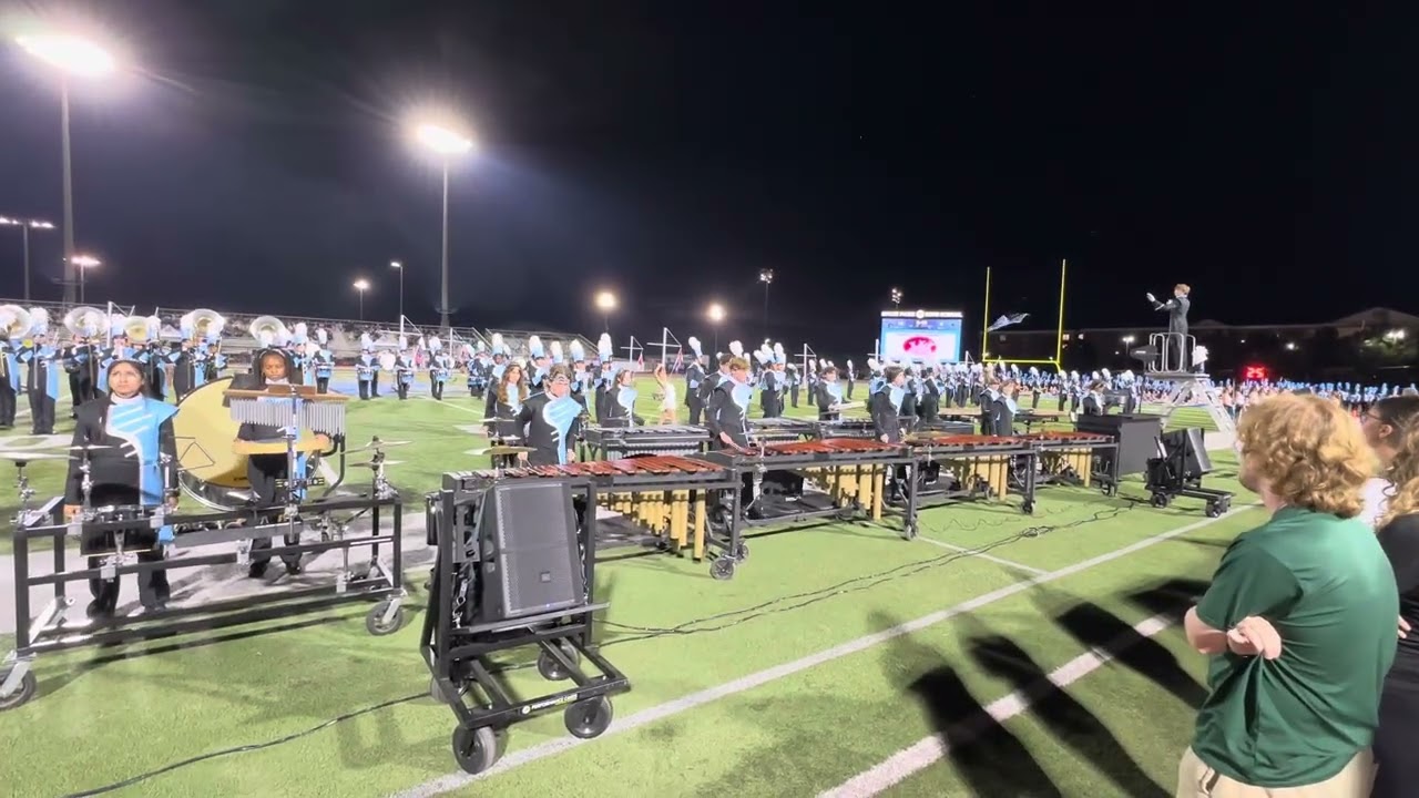 Spain Park Front Ensemble 9/26/2025 “Oceans Apart”