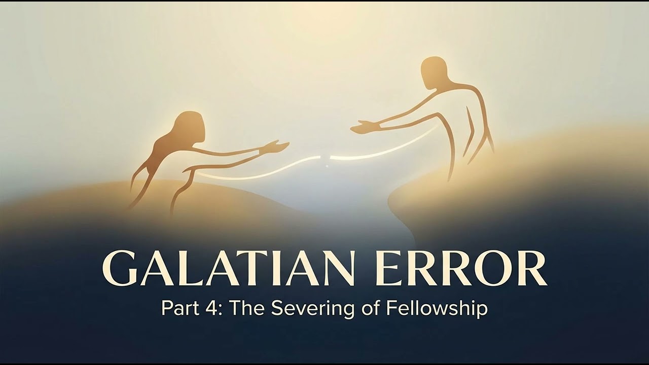 (Part 4)what is galatian error :A fellowship Severing Attack on the Gospel.