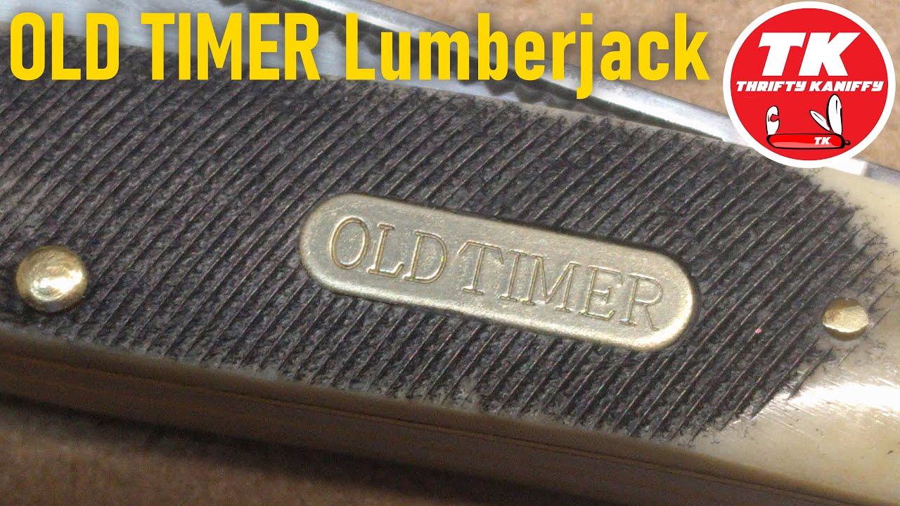 Большой карманный нож лесоруба Old Timer 858OTB