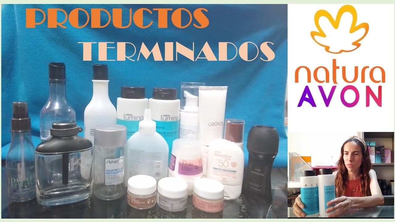 PRODUCTOS TERMINADOS N°01 / Natura&Avon / ¿Qué sí y qué no? Es bueno, pero mmm...