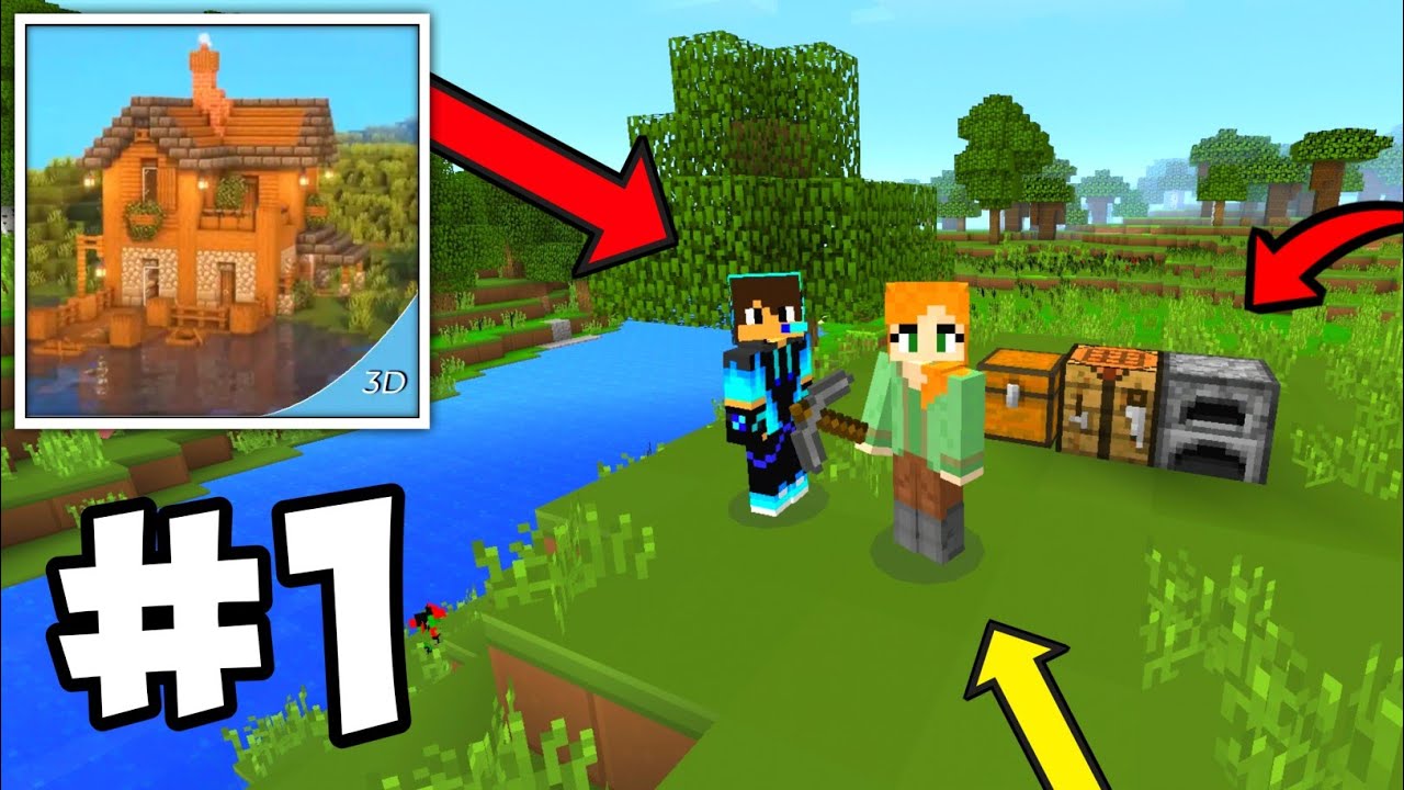 Iron Armour & Mobs World Block Minicraft 3d Multiplayer Survival Part 1 Gameplay Walkthrough