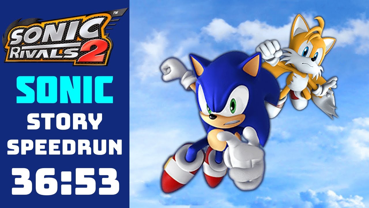 Sonic Rivals 2 Speedrun (Sonic) - 36:53