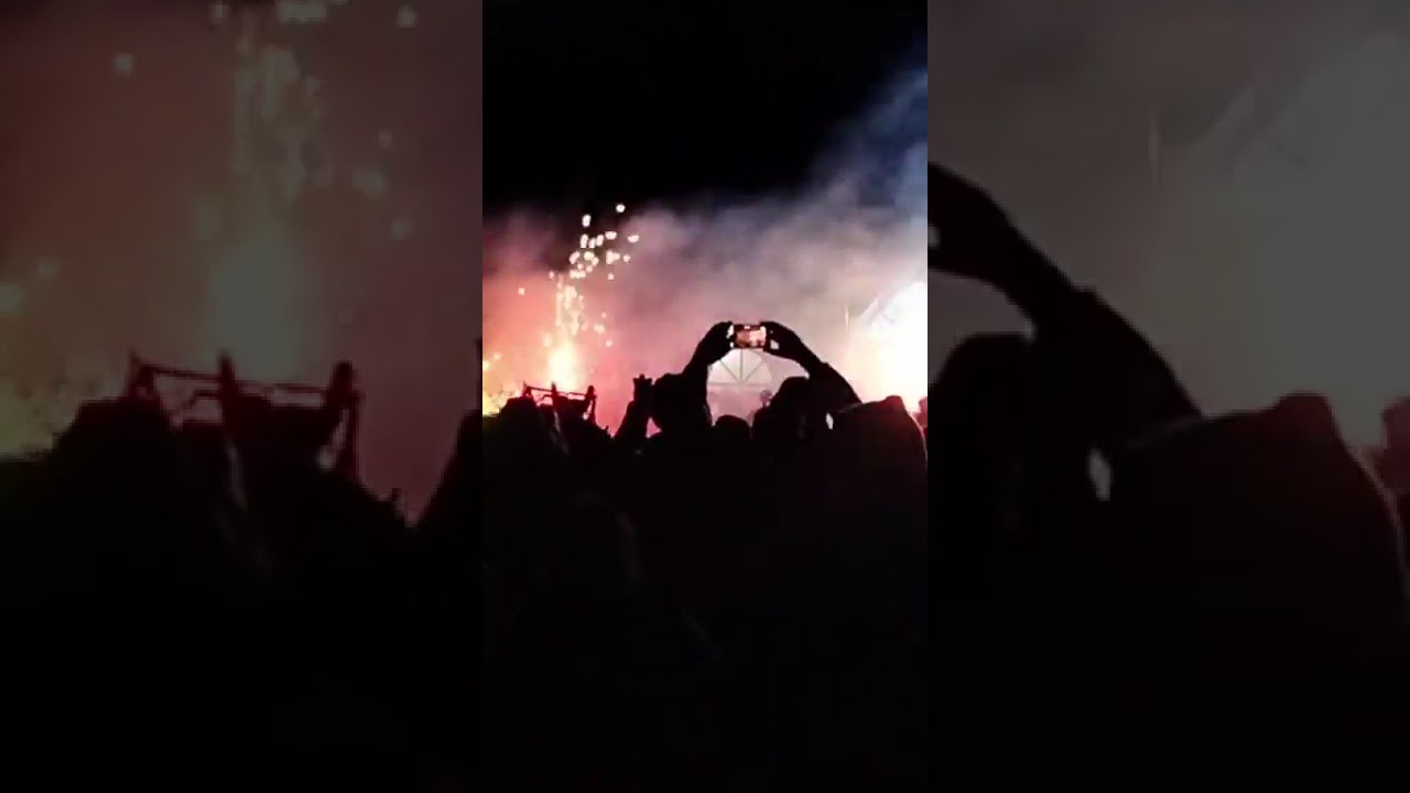 Quema de toritos en la fiesta de enero en Boxasni 