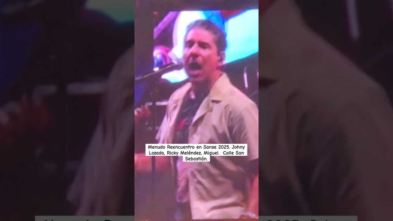 Menudo Reencuentro en Puerto Rico 🎶 Johny Lozada, Ricky Meléndez y Miguel | San Sebastián PR.