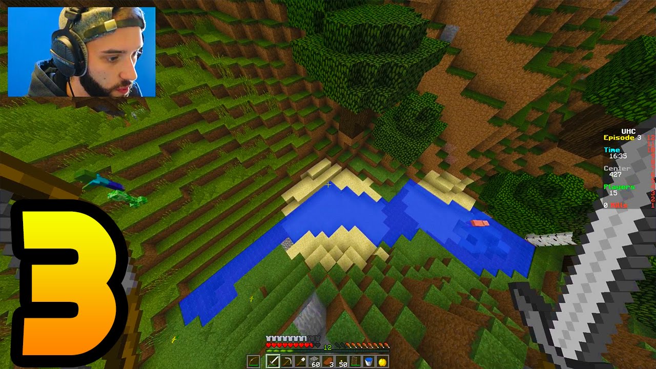 MINECRAFT UHC ЭПИЗОД 3 (The Pack UHC)