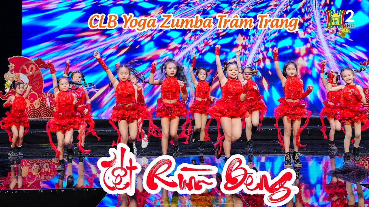dance TẾT RÙM BENG - CLB Yoga Zumba Trâm Trang | Em Chào Tết