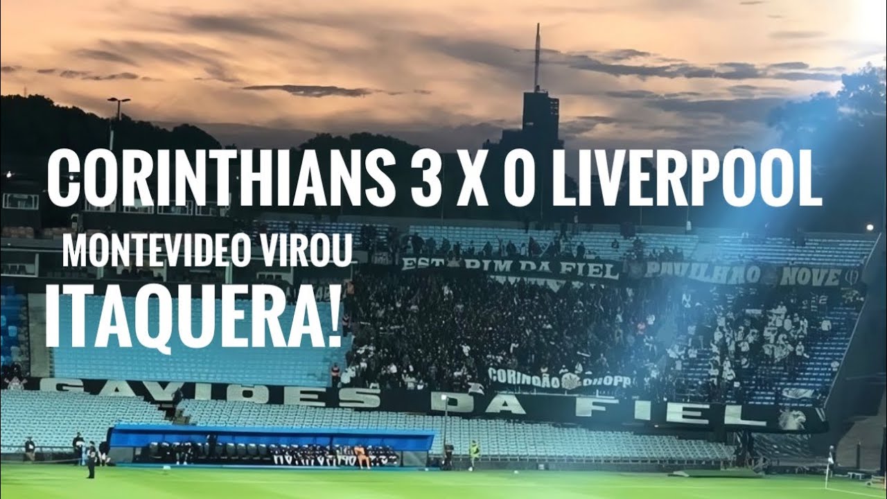 SHOW DA FIEL E DO TIMÃO EM MONTEVIDÉU | Impressionante a FORÇA da torcida do Corinthians!