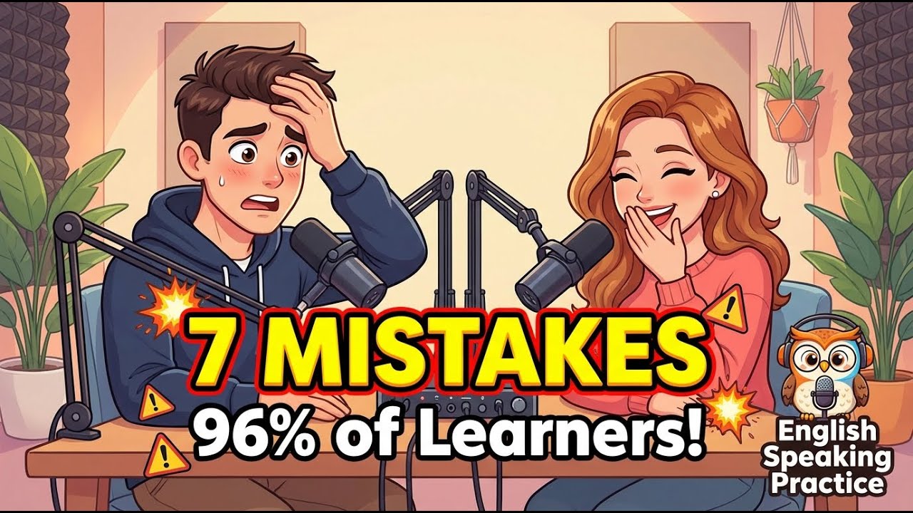 Fix These 7 English Mistakes & Sound Fluent OVERNIGHT!