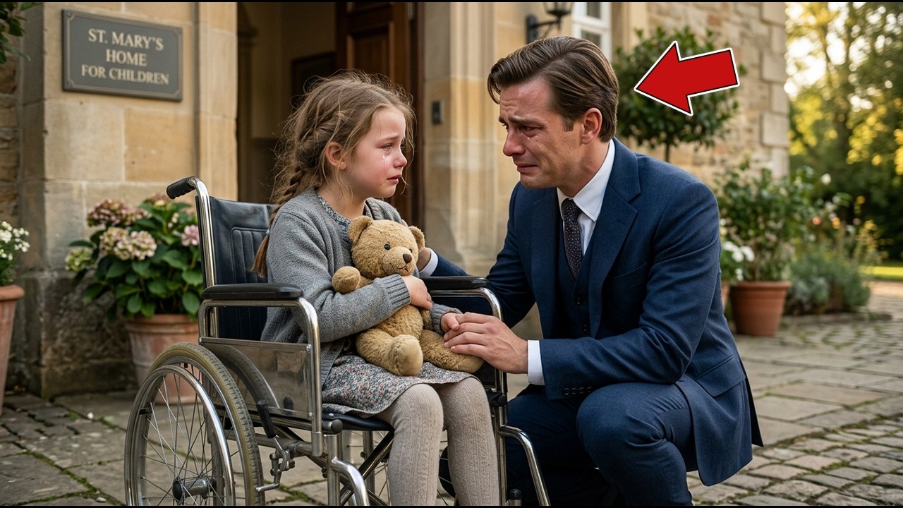 À l’orphelinat, une fillette en fauteuil parle… le milliardaire fond en larmes