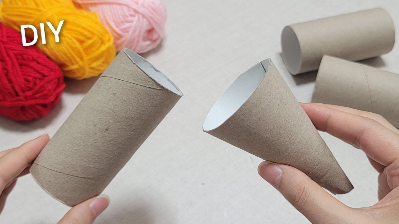 Так мило и легко! Посмотрите, что я сделал из рулона туалетной бумаги. DIY Идея переработки